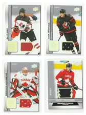 2023 Upper Deck Canada Juniors Jersey cards (1-100) U-Pick List