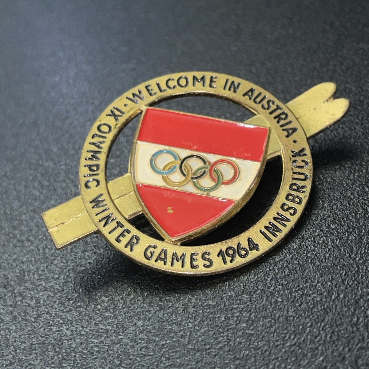 RARE! Official 1964 IX Olympic Winter Games Innsbruck Austria