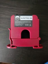 A/SCTV2-50 Split Current Transducer: 0-10/20/50A to 0-10VDC, Red
