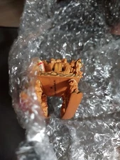 Mrs. Claus's Chair - 2001 Hallmark Ornament - Christmas Themed "Carvings"