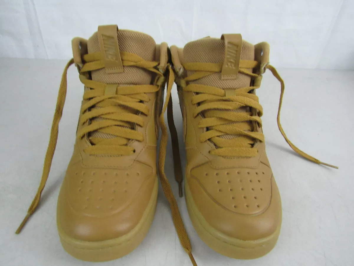 Nike Court Borough Mid Boot Shoes BQ5440-700 Wheat Brown Size Youth Eur 38 | eBay