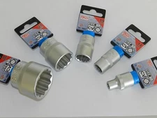 Stecknuss 8mm - 46mm 12-kant 1/2-Zoll Steckschlüssel Vielzahn - nach Wahl -