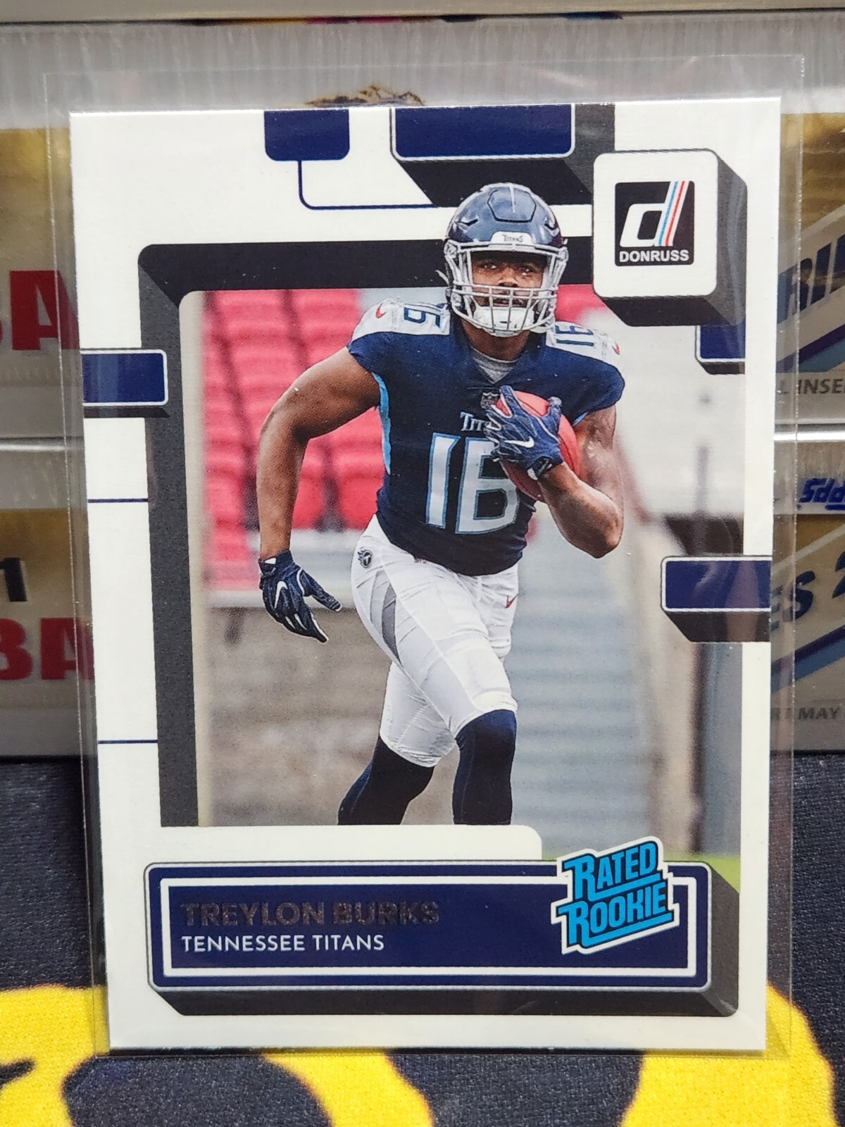 2022 Panini Donruss Football Treylon Burks Rated Rookie Card #312 RC Titans PWE