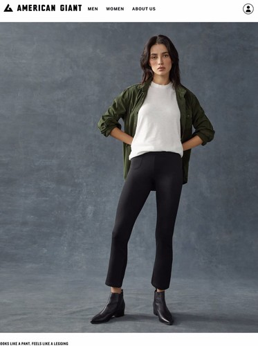 American Giant No-BS Kick Flare Pant 