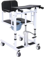 Patient Lift Transfer Chair, Lift Wheelchair for Home,Lightweight Max upto 330lb