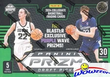 2024/25 Panini PRIZM Draft Picks Basketball Blaster Box-PURPLE WAVE PRIZMS!