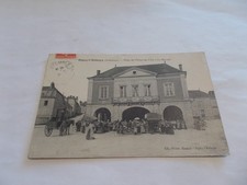 08 SIGNY L ABBAYE ARDENNES PLACE DE L HOTEL DE VILLE LE MARCHE TRES ANIMEES