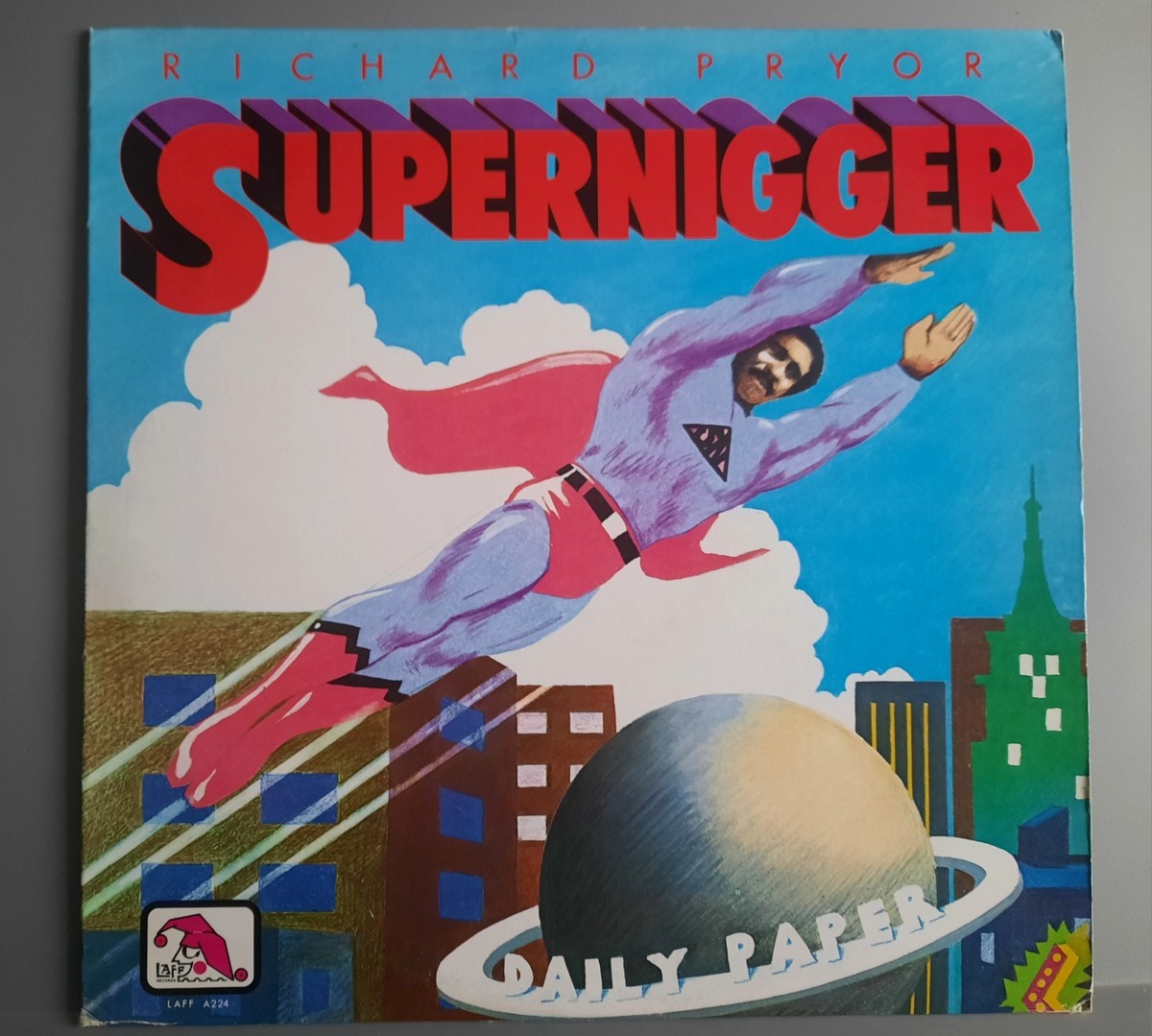 NOT-SUPERSTITIOUS 7inch レコード Richard Pryor Supernigger 12