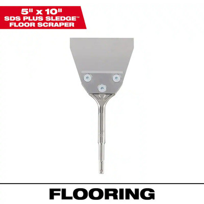 5 In. X 10 In. SLEDGE SDS-PLUS Floor Scraper