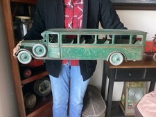 Vintage Buddy L Pressed Steel Bus 1927-1932