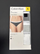 Calvin Klein underwear women 3 pack Size S Sealed New