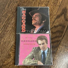 Merle Haggard -2 CD Lot-Free Shipping after Purchase of 1st CD