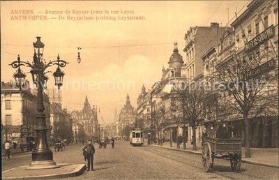 Tram Anvers Avenue de Keyser 