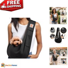 Stylish Small Dog Carrier Sling - Lightweight  Durable for Easy Travel