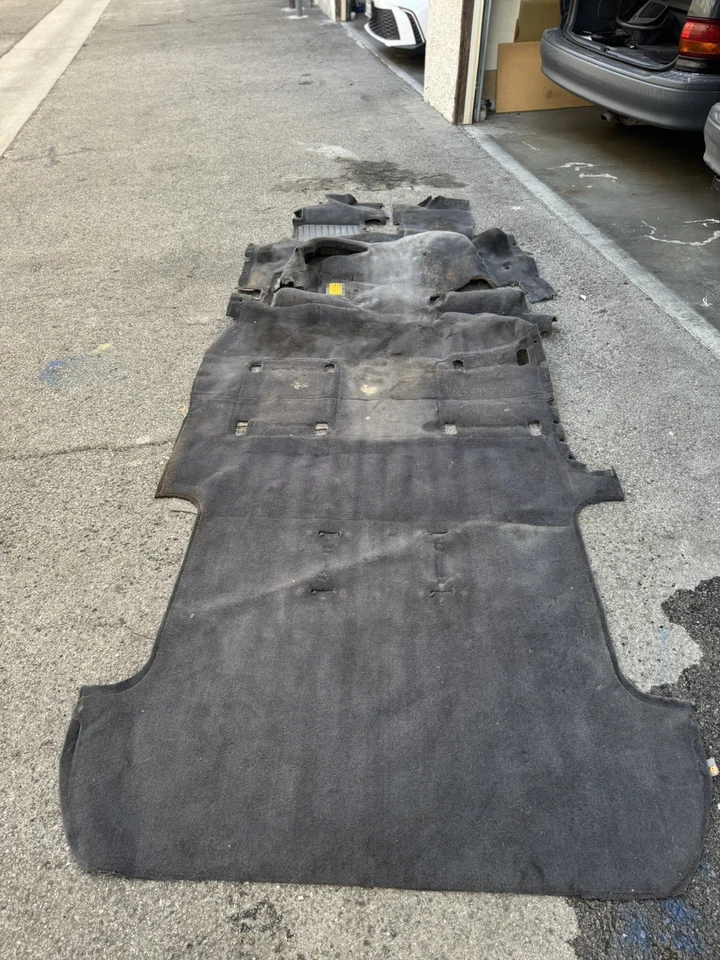 Tapete de assoalho Toyota Previa 1994-1997 pode caber modelo anterior 1992-1997 - Imagem 4 de 4