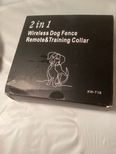 Wireless Dog Fence And Training Collars NIB