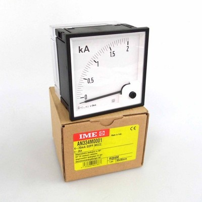 IME Gleichstromanaloganzeiger AN334M0001 0-2kA OVP