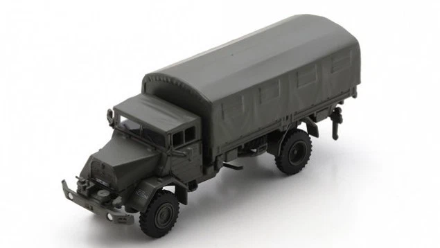 MODELLINO CAMION MILITARE SCHUCO MAN 630 L2AE GERMAN ARMY DIECAST SCALA 1/87 - Immagine 4 di 4