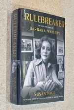 Susan PAGE -- Rulebreaker (Barbara Walters) -- 2024 SIGNED 1st Edition HC