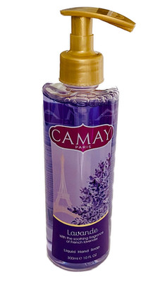 6 x 300ml Camay Lavande Flüssighandseife mit beruhigende Duft vom FR Lavandel