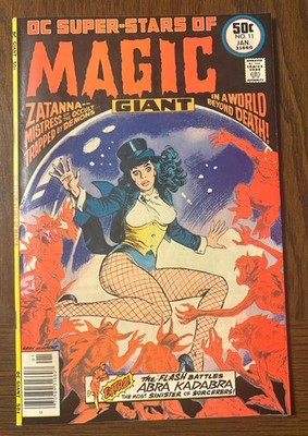 DC Super-Stars # 11 - 1st Solo Zatanna Magic Giant VF PICS Major Key