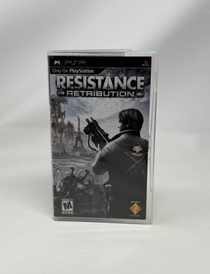 Resistance Retribution PlayStation Portable Sony PSP Game UMD + Case Black Label