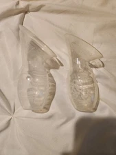 Silicone Breastfeeding Manual Milk Pump 4oz Pack of 2