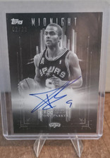 Topps 2025-26 Midnight Tony Parker Dark Marks Equinox Auto #DM-TP /20