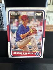 JACKSON BRASSEUX 2025 Onyx Vintage BASE CARD Prospect