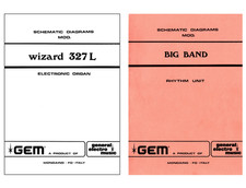 GEM Wizard 327L  Big Band Service Manual Schematic Diagrams Schematic Schematic