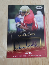 2015 SAGE HIT DARREN WALLER Red Autograph Rookie Card RC #A62 Raiders Giant Auto. rookie card picture