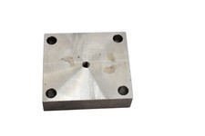 Block Mount for Tool Holding 1" Thick Steel 149-3981 Machine Tooling Riser Block