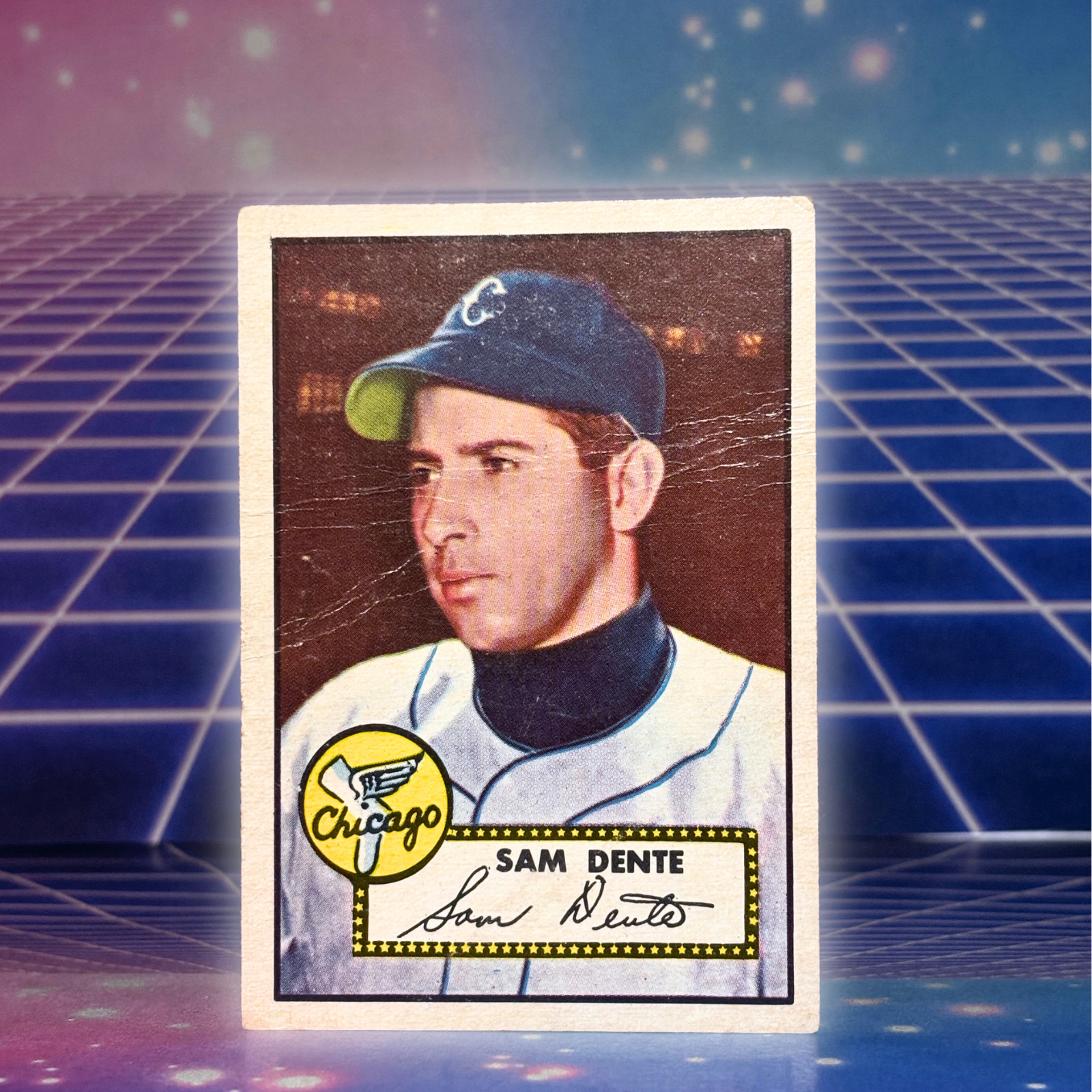 1952 Topps Set-Break #304 Sam Dente VG-VGEX (crease) #304