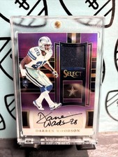 2017 Panini Select Signature Memorabilia Darren Woodson #MP-DW /15
