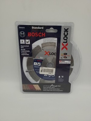 Bosch 6 In. XLock Wet/Dry Blade for Brick/Block, 7/8'' Arbor, DBX641S