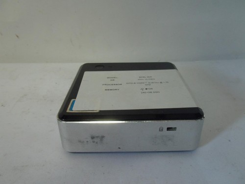 Intel Nuc D34010WYKH Core i3-4010U 1.70GHz 4GB 240GB SSD Win10 Mini PC (V487) - Photo 4/7