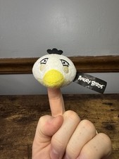 Angry Birds White Bird Plush Finger Puppet/ Pencil Topper