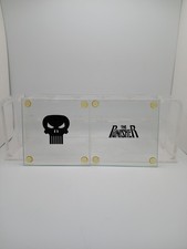 The Punisher Set Of 2 Custom Made 3.5in Glass Coasters Made In The USA New
