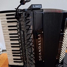 Akkordeon Scandalli gebraucht  mit Limex Midi