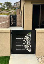Factory direct steel metal gate  Free US delivery
