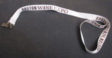 Boston MA Wine Expo Official Lanyard - NEW