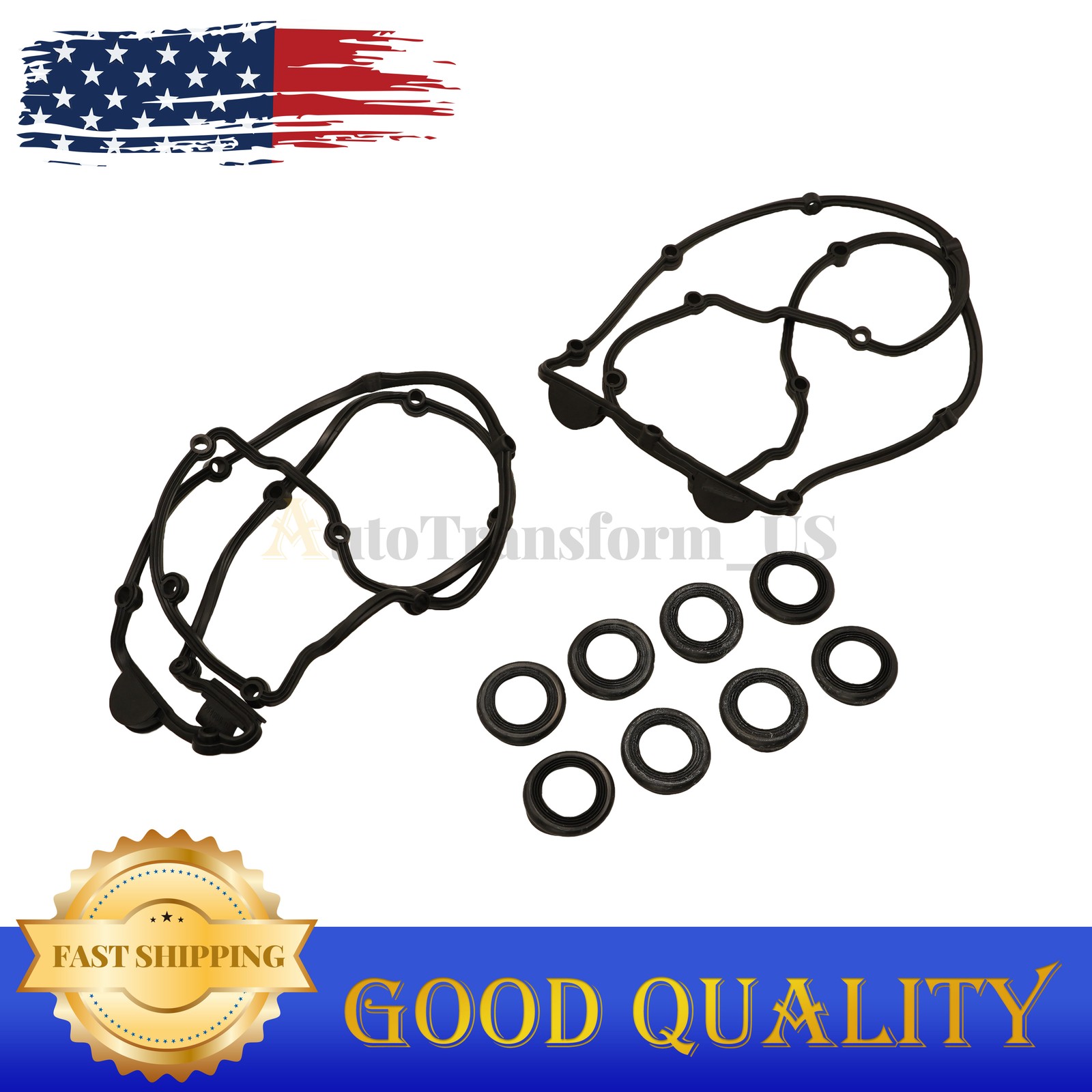 NEW Valve Cover Gasket Set For Maserati Quattroporte GranTurismo 264986 264987