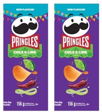 Pringles Chili and Lime Potato Chips 156g 2 Pack 
