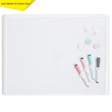 17 x 23 in. Dry Erase Whiteboard Value Pack, Assorted Dry Erase Markers