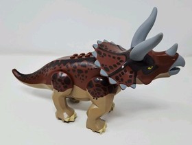 LEGO Dino 5885 Triceratops Trapper - 99% Complete - w Dinosaur + Minifigures