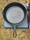 Griswold #8  704F Cast Iron Skillet. """CRACKED"""