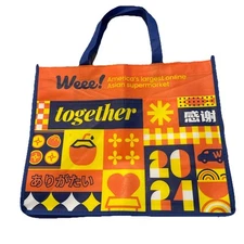 Reusable Grocery Shopping Bag Of WEEE / Together