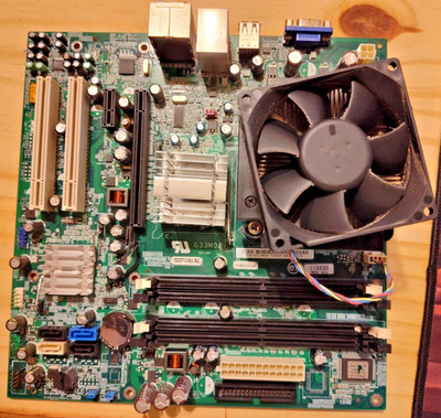 Dell Foxconn G33M02 Motherboard with Intel Core2 Duo E7300 2.66GHz - 4GB DDR RAM