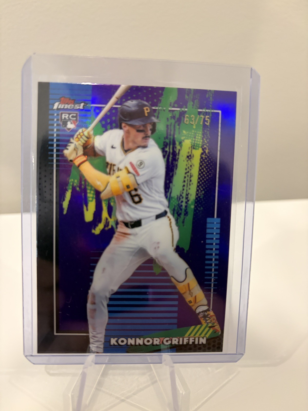 2026 Finest #6 Konnor Griffin Purple Refractor #/75