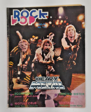 ROCK POP No.120 JUNE 1985, MEXICAN MAGAZINE, SCORPIONS / KISS / QUIET RIOT